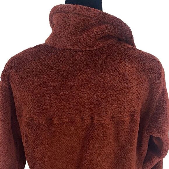 Patagonia Womens Polartec Re-Tool Snap-T Fleece Pullover Sweatshirt Rusted Iron - Picture 6 of 11